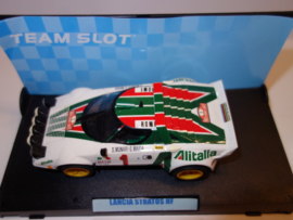 Teamslot Lancia Stratos HF No.1  Wit.  nr. 11501 in OVP. Nieuw