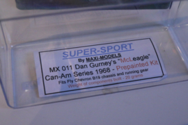 Super-Sport by Maxi Models Dan Gurney McEagle CanAm nr. MX011 in OVP.