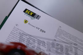 SCX Ferrari GT 330 Vintage Series Limited Edition #1 nr. 60280 in OVP. SPECIALE AANBIEDING !
