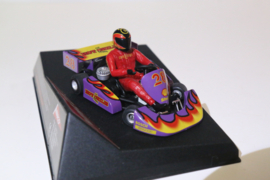 Ninco Kart F1 Paars/Vlammen No.28 nr. 50420 in OVP.