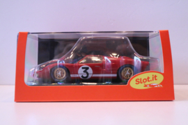 SLOT-IT Ford GT40 1966 Rood/Wit No.3 nr. CA20e in OVP. Nieuw!
