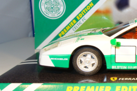 Scalextric Ferrari F40  Wit/Groen. Premier Edition  CELTIC F.C.   C2147 in OVP. Nieuw.