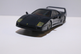 Scalextric Ferrari F40 donkerblauw nr. C195 in OVP.
