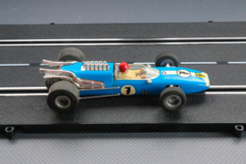 Fleischmann Auto-Rallye. Ferrari  F1 blauw  nr. 3201