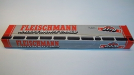 Fleischmann Auto-Rallye.  10 x vangrails 3170 in OVP grijs