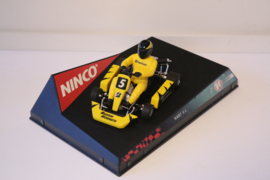 Ninco Kart F1 Geel No.5 nr. 50224 in OVP.