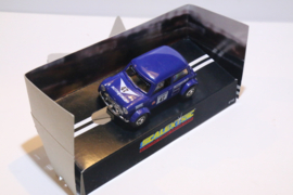 Scalextric Mini Cooper Motaworld blauw No.47 nr. C393 in OVP.