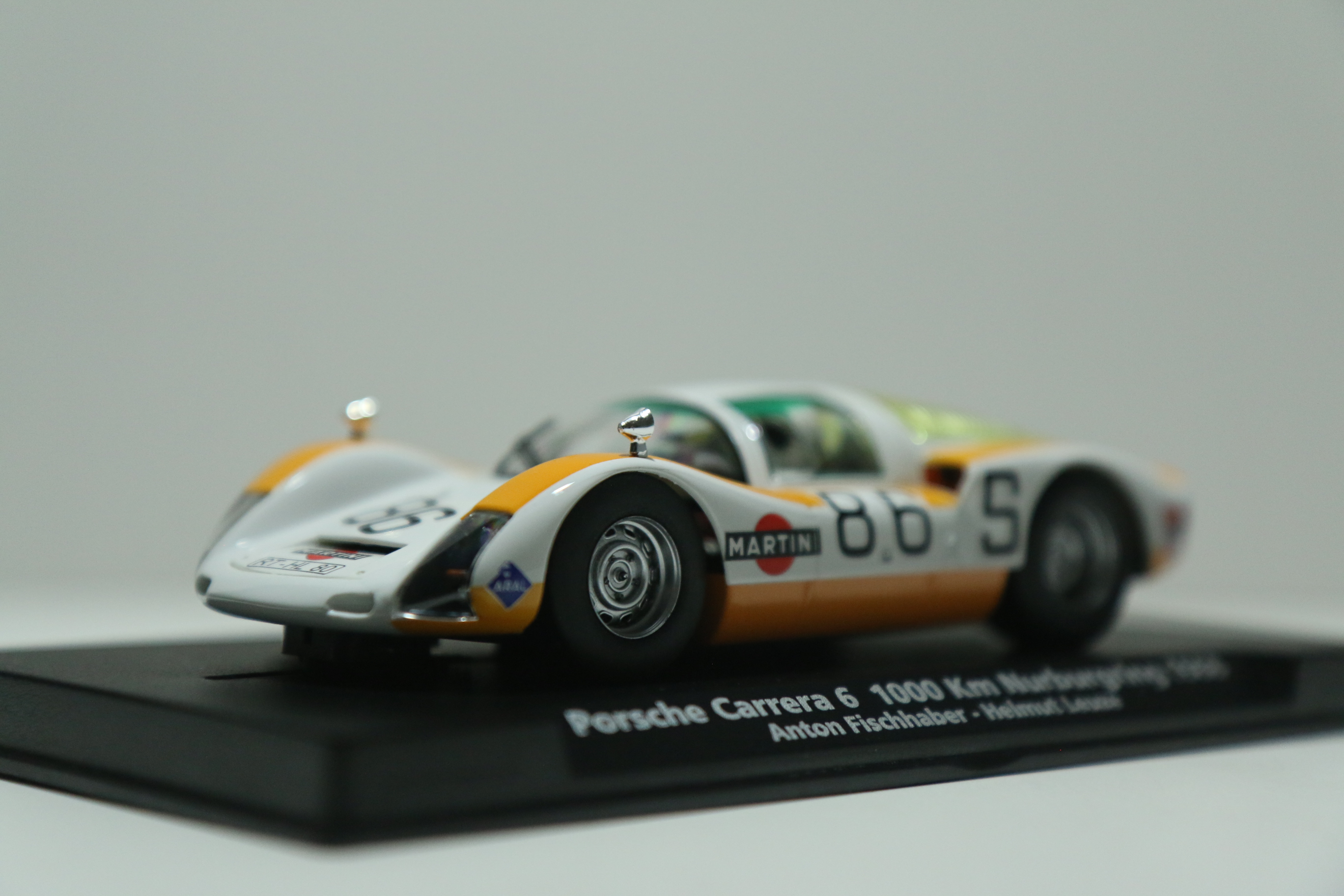 FLY Porsche Carrera 6 1000km Nurburgring 1968 No.86 nr. 88255 in OVP.