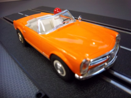 Fleischmann Auto-Rallye. Mercedes 280 SL  oranje   nr. 3260