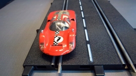 Fleischmann Auto-Rallye. Porsche Carrera 6  rood  nr. 3220