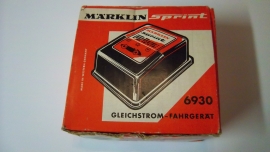 Märklin Sprint.  Gelijkstroom trafo 14 volt  nr. 6930  in OVP