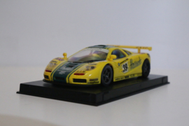 Ninco Mclaren F1 GTR 'Harrods' Geel/Groen No.29 nr. 50130 in OVP.