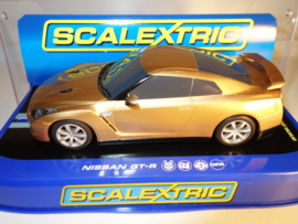 Scalextric Gouden Nissan GT-R   nr. C3174 in  Nieuw in OVP !