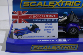 Scalextric Caterham No.7 Limited Edition nr. C3437 in OVP. Nieuw!