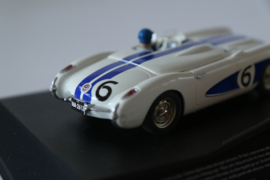 Ninco Corvette Class C wit/blauw No.6 nr. 50347 in OVP. Nieuw!