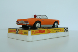 Fleischmann Auto-Rallye. Mercedes 280SL oranje nr. 3260 in OVP.