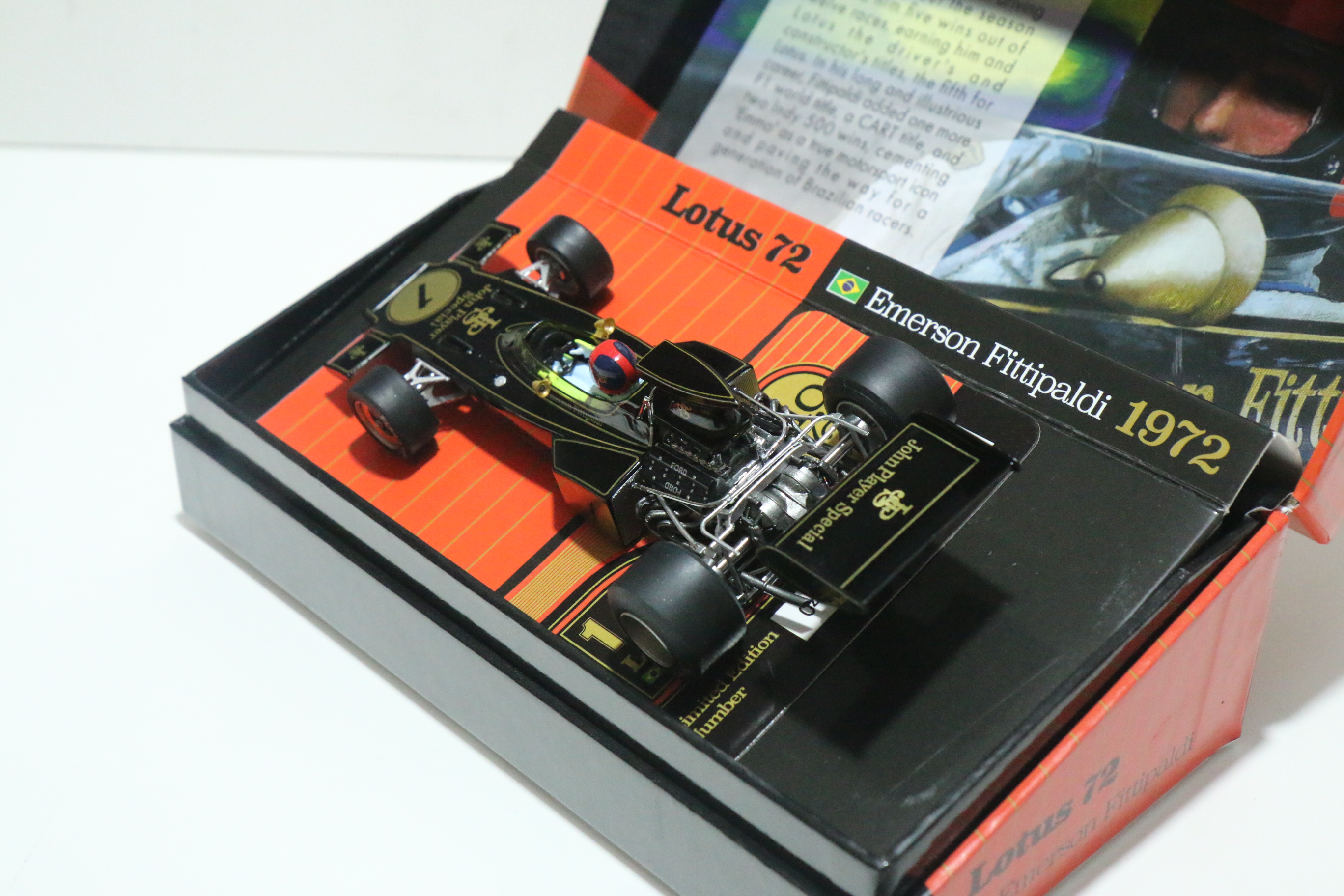 Policar Lotus 72 JPS Limited edition nr. PCW03 in OVP! Nieuw!
