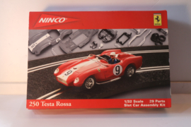 Ninco  Ferrari 250 Testarossa Rood bouwkit nr. 50470 in OVP Gebouwd!