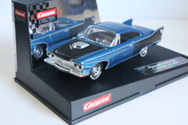 Carrera Evolution Plymouth Fury '60 blauw/zwart nr. 27256 in OVP.