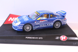 Ninco Porsche 911 GT3 'WALKER' No.10 nr 50189 in OVP. Nieuw!