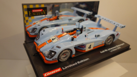 Carrera ExclusiV 1:24 Audi R8 'Gulf'Limited Edition nr. 20484 in OVP *. Nieuw !