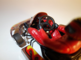 Ninco Kart F1 Paars/Vlammen No.28 nr. 50420.