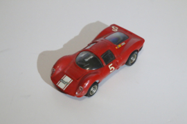 Scalextric Classic Ferrari P4 rood No.5 nr. C16 in OVP.