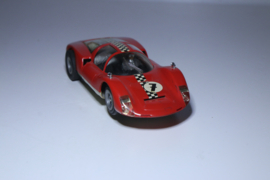 Fleischmann Porsche Carrera 6 Rood #7 nr. 3220 in OVP.