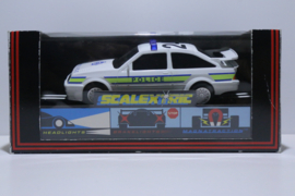 Scalextric Police car met sirene en zwaailicht #24 nr. C137 in OVP.