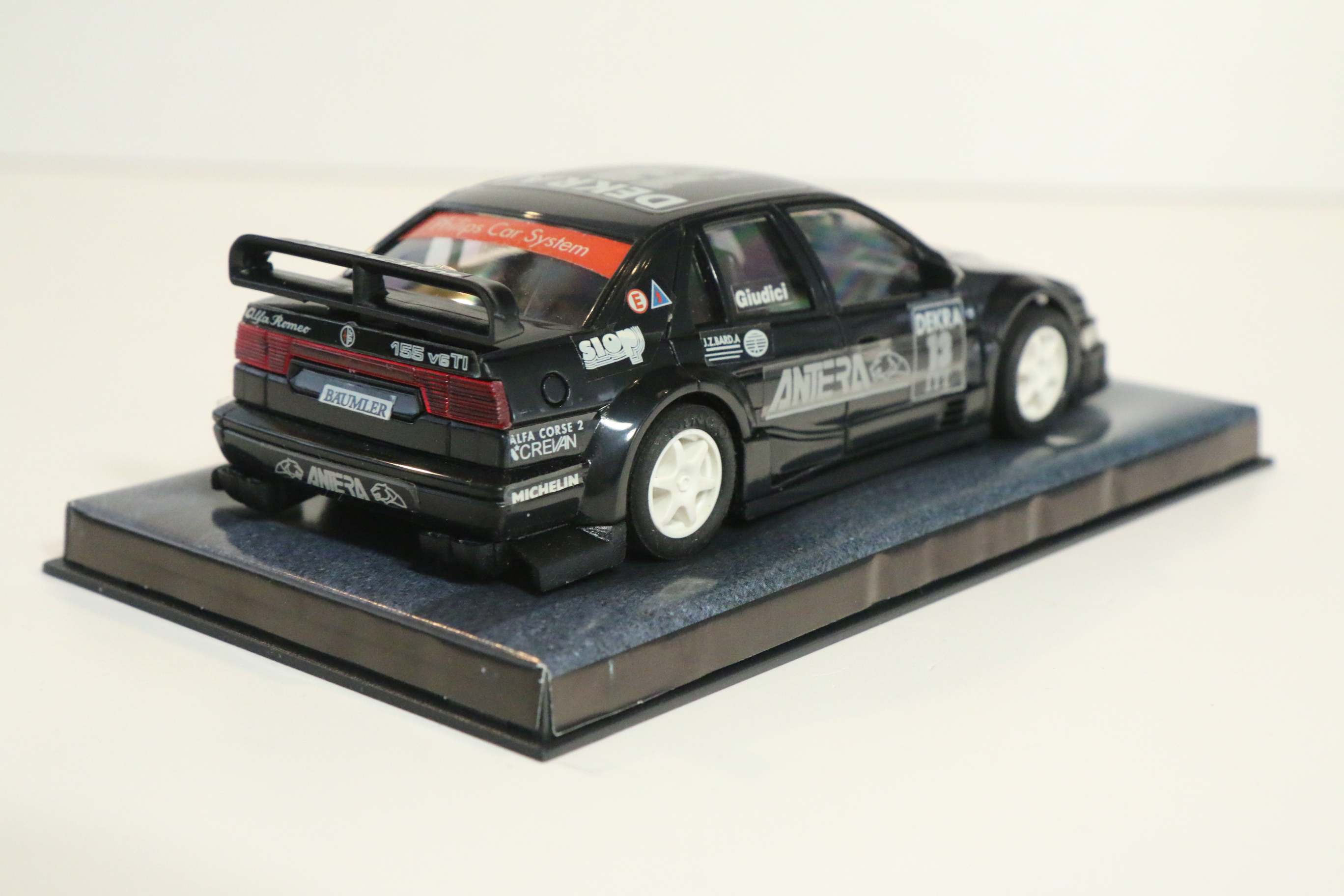 Ninco Alfa Romeo 155 V6TI Antera Zwart No.13 nr 50156 in OVP!