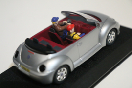 Scalextric VW New Beetle cabrio zilvergrijs nr. C2314 in OVP.