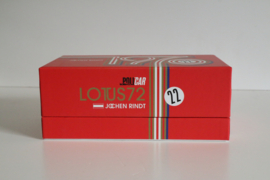 POLICAR Lotus 72 No.22 Jochen Rindt nr. PCW02 in OVP. Nieuw! Limited Edition