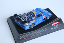 Ninco Mercedes CLK GTR blauw Org teile No.12 nr. 50312 in OVP!