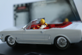 Carrera Evolution Ford Mustang Convertible.  James Bond 007 Goldfinger nr. 25737 in OVP.