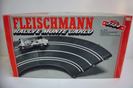 Fleischmann Auto-Rallye. Kuipbocht set 3154 in OVP grijs.  New Old Stock