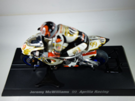 Scalextric MotoGP Aprilla Wit No.99    nr. C6011 in OVP.