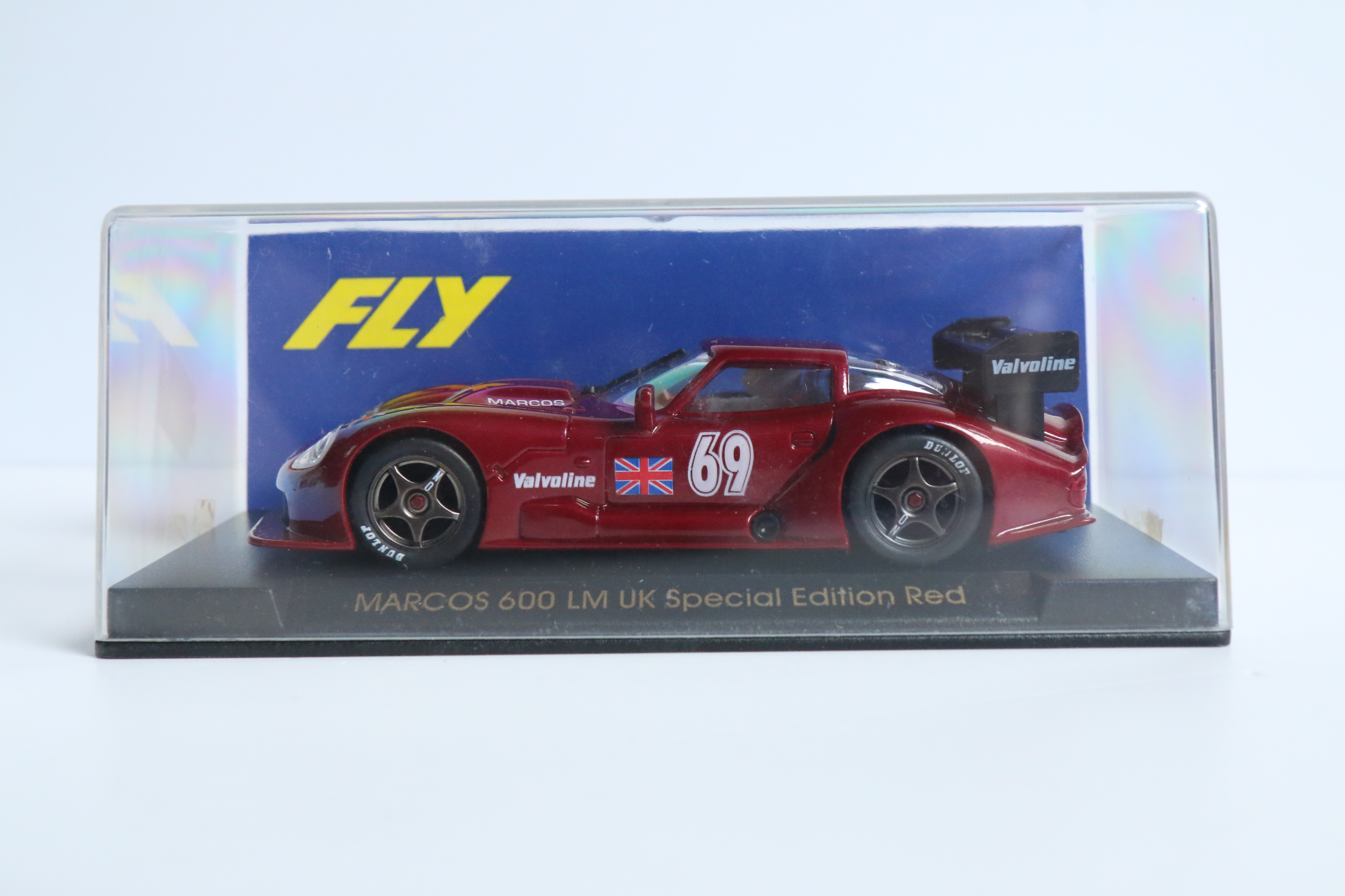 FLY Marcos 600LM UK Special Edition Red No.69 nr E21 in OVP!