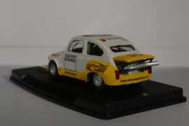 ReproTec Fiat Abarth 1000 TCR. Wit met gele zijstrepen nr. RE00 in OVP.  Nieuw!