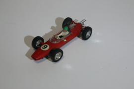 Scalextric Classic Cooper Formule auto rood No.9 nr. C81 in OVP.