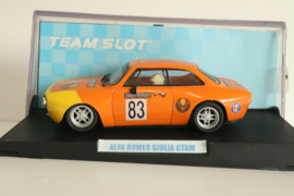 Teamslot Alfa Romeo Giulia GTAm No.83 Oranje/Geel nr. 11603 in OVP. Nieuw!