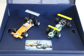 Scalextric Mclaren M7C + Brabham BT26 nr. C3589a Limited Edition in OVP. Nieuw!