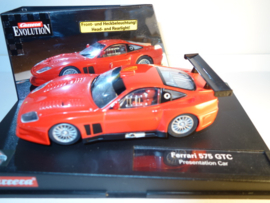 Carrera Evolution Ferrari 575 GTC Presentation Car nr. 25725