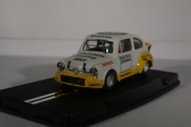 ReproTec Fiat Abarth 1000 TCR. Wit met gele zijstrepen nr. RE00 in OVP.  Nieuw!