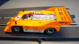 Fleischmann Auto-Rallye. Porsche Can-AM 917  oranje  nr. 3203