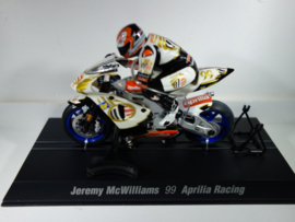 Scalextric MotoGP Aprilla Wit No.99    nr. C6011 in OVP.