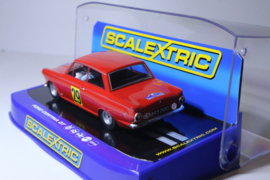 Scalextric Ford Cortina GT Rood #29 nr. C3023 in OVP.