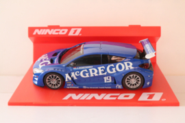 Ninco Renault Megane Trophy blauw No.19 nr. 2630 NIN55021 in OVP.