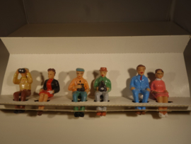 Carrera  figurenset tribune  ( Figurenssatz Zuschauer A) nr. 51652 in OVP . Nieuw !