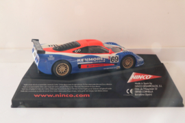 Ninco Mosler  MT900R Kenmore blauw/oranje No.69 nr. 50426 in OVP.