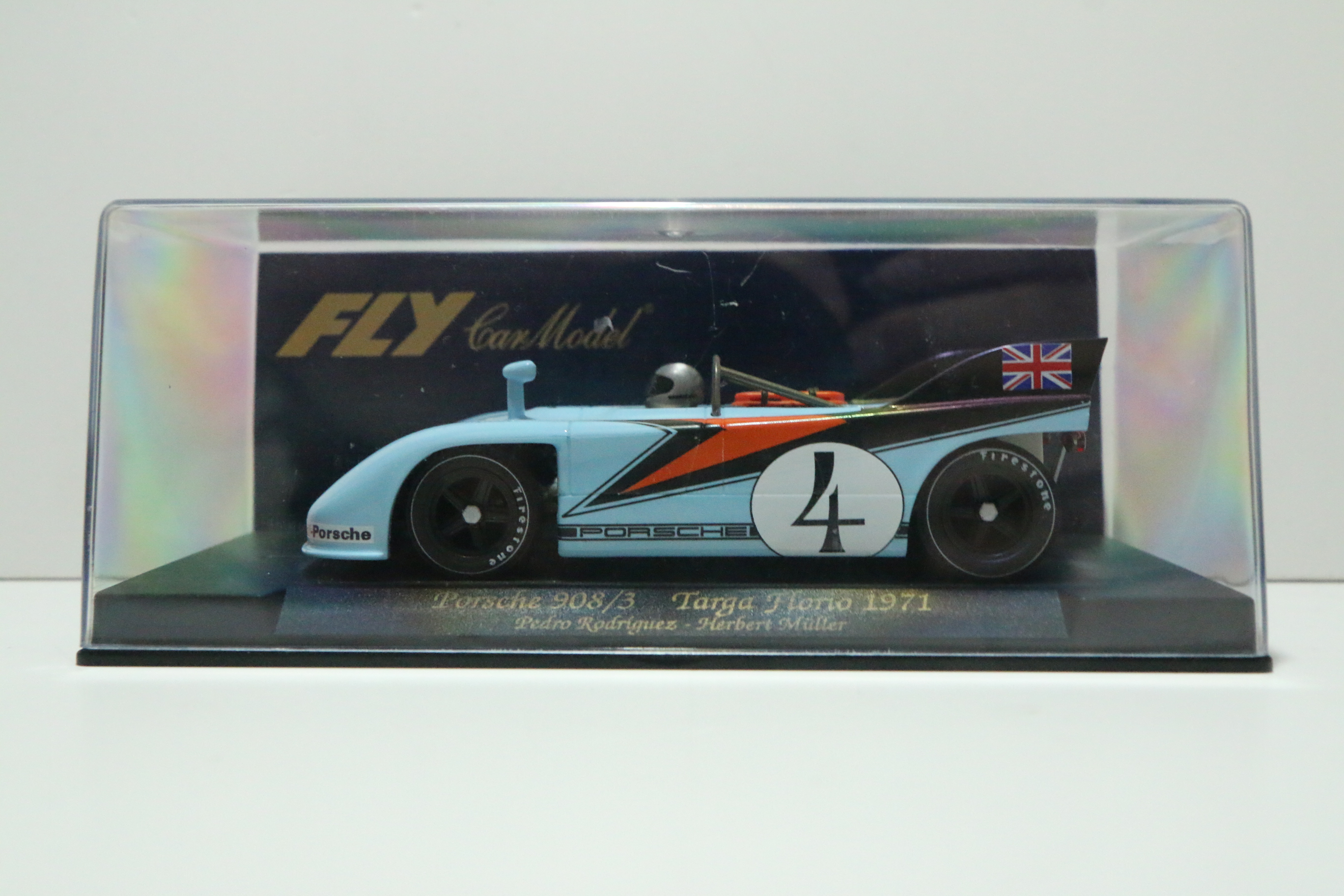 FLY Porsche 908/3 Targa Florio 1971 GULF No.4 nr. C62 in OVP.